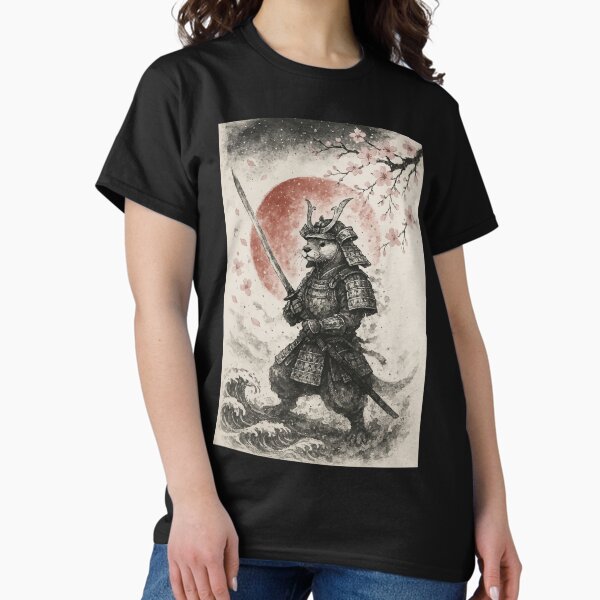 Artikel-Vorschau von Samurai Otter Sumie Japanischer Vintage, designt und verkauft von TomFrontierArt.