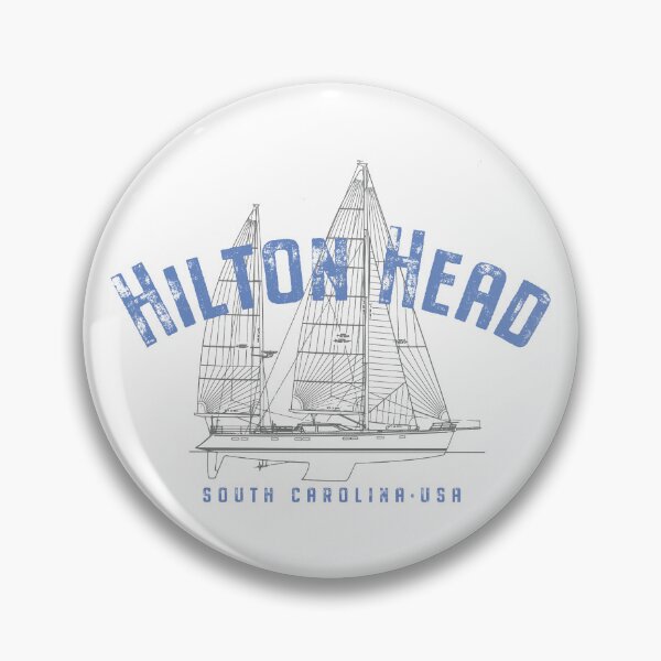 Item preview, Hilton Head Island South Carolina Nautical Sailboat Design designed and sold by Futurebeachbum.