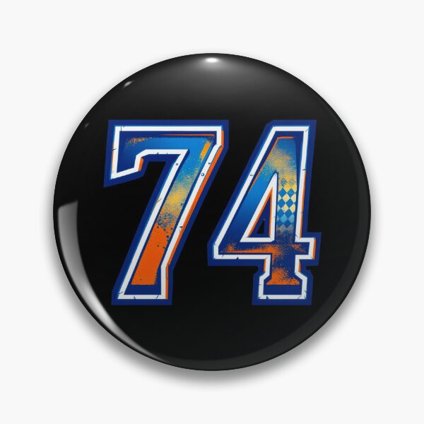 Item preview, Retro Racing 74 Number designed and sold by SteadyRolling.