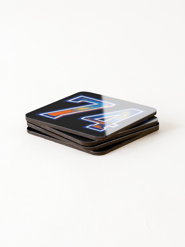 Thumbnail 4 of 5, Coasters (Set of 4), Retro Racing 74 Number designed and sold by SteadyRolling.