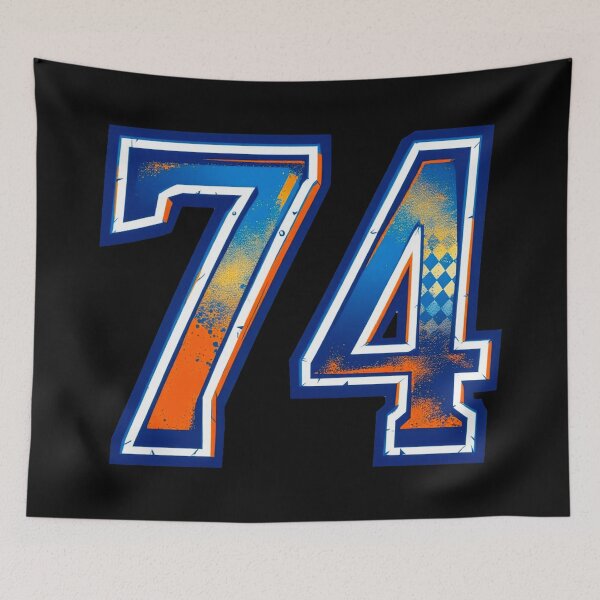 Item preview, Retro Racing 74 Number designed and sold by SteadyRolling.