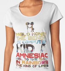 Radiohead albums Women's Premium T-Shirt