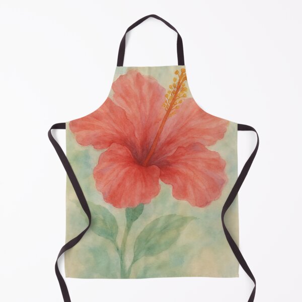 Item preview, Tropical Whisper – Hibiscus in Watercolor designed and sold by coconova.