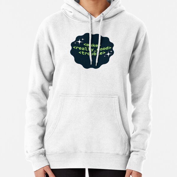 Item preview, Make Really Good Trouble - black & lime green designed and sold by Alt Department of Education .