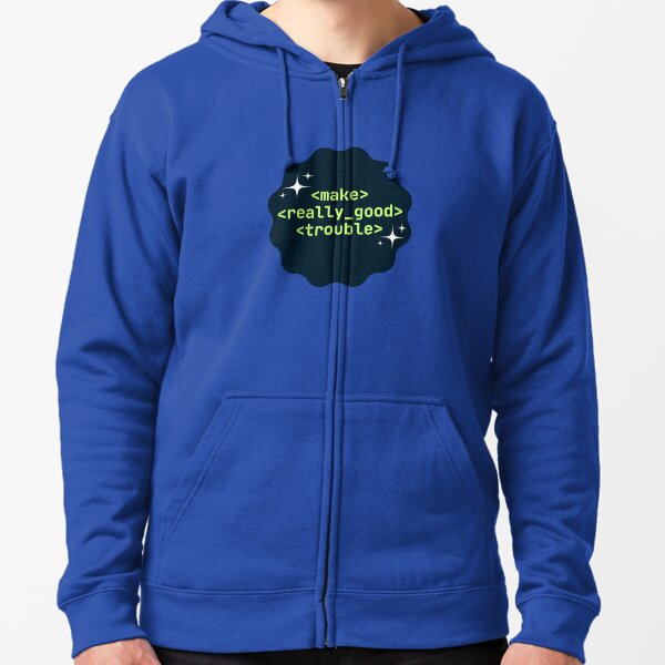 Item preview, Make Really Good Trouble - black & lime green designed and sold by Alt Department of Education .