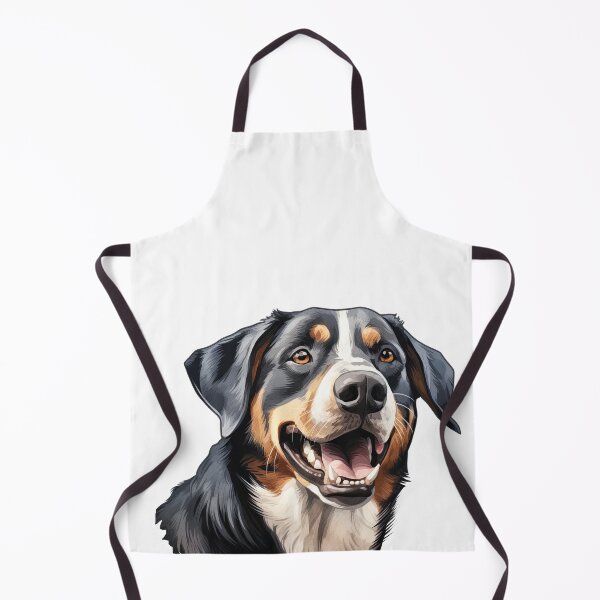 Item preview, Powerful Joy: Happy Rottweiler Portrait designed and sold by MYK-Printing.