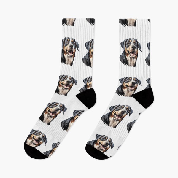 Item preview, Powerful Joy: Happy Rottweiler Portrait designed and sold by MYK-Printing.
