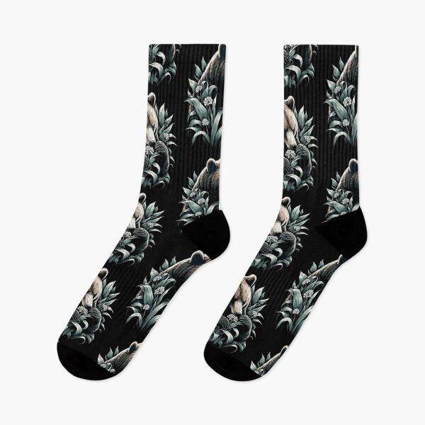 Item preview, Bear eating wild garlic gift designed and sold by Pineapple-Tree.