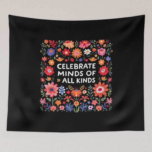Item preview, Celebrate Minds of All Kinds, Autism Wildflower, Plant Lover, Autism ABA, Special Education, Neurodiversity, Mental Health, Special Ed Teacher designed and sold by Orvista.