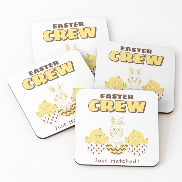Item preview, Easter Crew Bunny and Chicks Just Hatched Spring designed and sold by The Sun Brings Light.