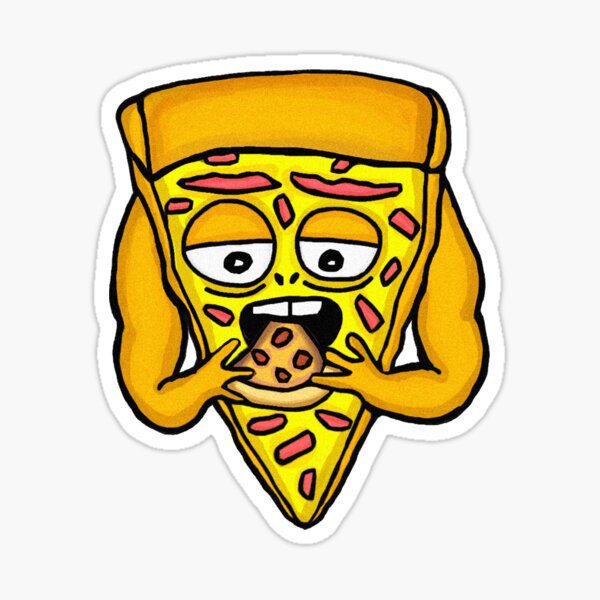 Man Eating Pizza Cartoon Gifts & Merchandise for Sale | Redbubble