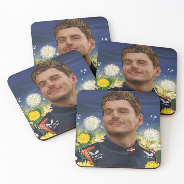 Aperçu de l'œuvre Max Verstappen avec des fleurs créée et vendue par Fiorella Masiello.