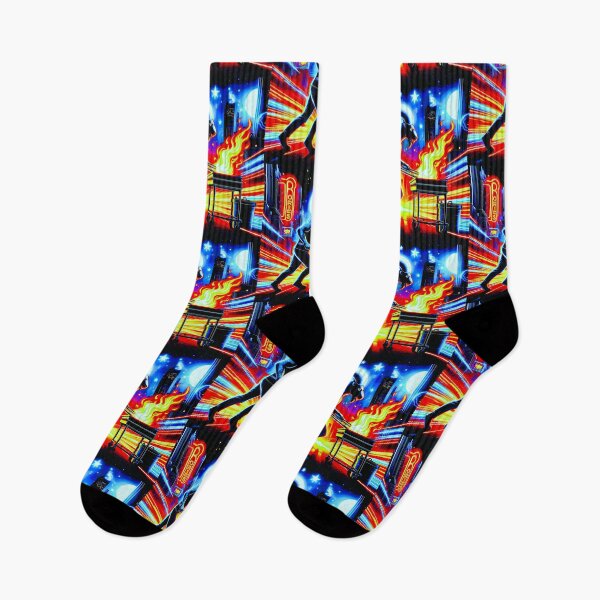 Item preview, Neon BBQ Nights: The Adventurous Aries Chef designed and sold by Fantabulous.