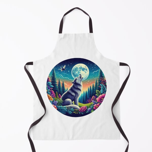 Item preview, Wolf and Moon designed and sold by Red-forever.