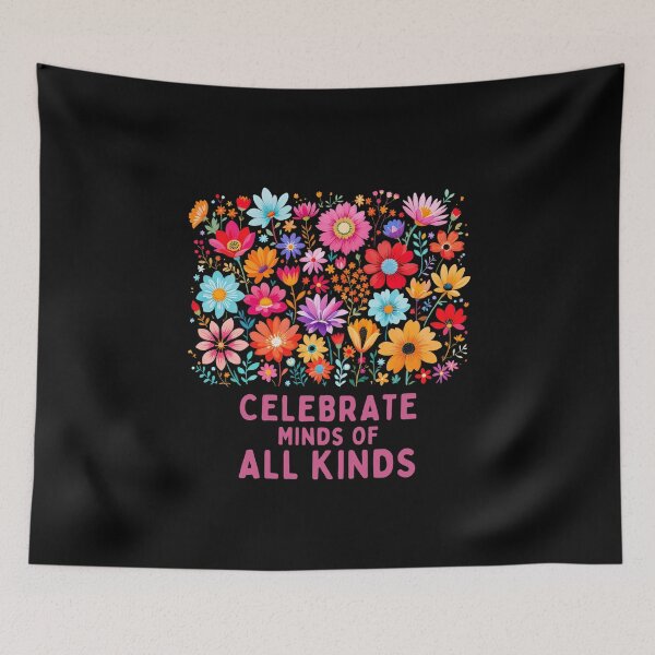 Item preview, Celebrate Minds of All Kinds, Autism Wildflower, Plant Lover, Autism ABA, Special Education, Neurodiversity, Mental Health, Special Ed Teacher designed and sold by Orvista.