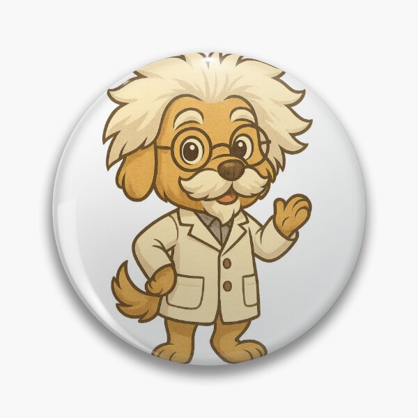 Item preview, Einstein Dog - Genius Pup Edition designed and sold by TheCreativeVLT.