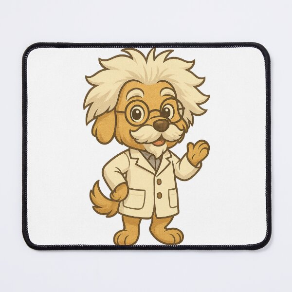 Item preview, Einstein Dog - Genius Pup Edition designed and sold by TheCreativeVLT.