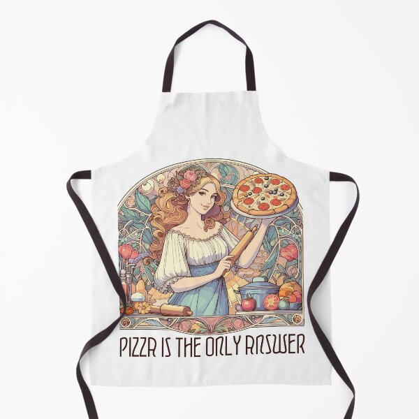 Item preview, Pizza Baker Art Nouveau Delicious Pizza Gift designed and sold by Pineapple-Tree.