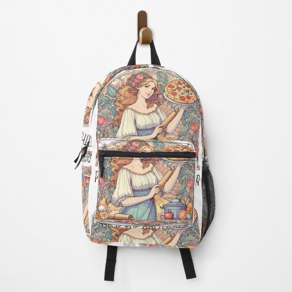 Item preview, Pizza Baker Art Nouveau Delicious Pizza Gift designed and sold by Pineapple-Tree.