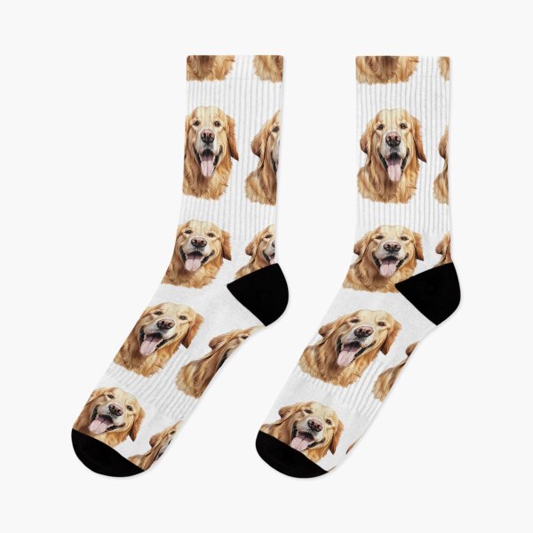 Item preview, Golden Friend: Happy Labrador Retriever Portrait designed and sold by MYK-Printing.
