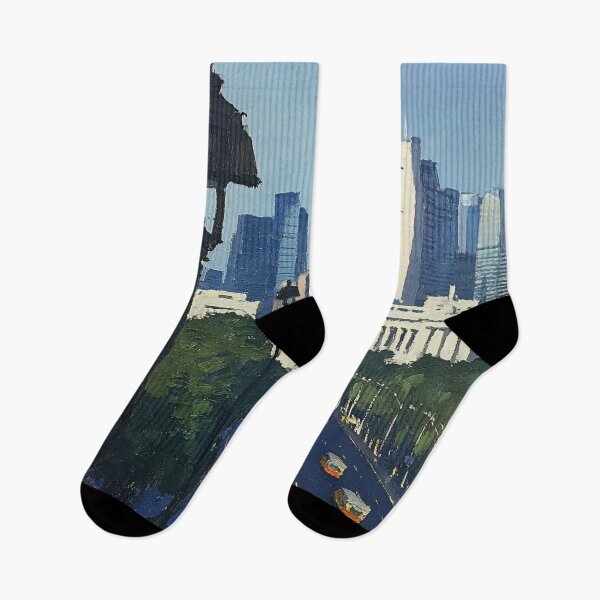 Item preview, Jakarta | Post-impressionist painting style designed and sold by ComicsFactory.