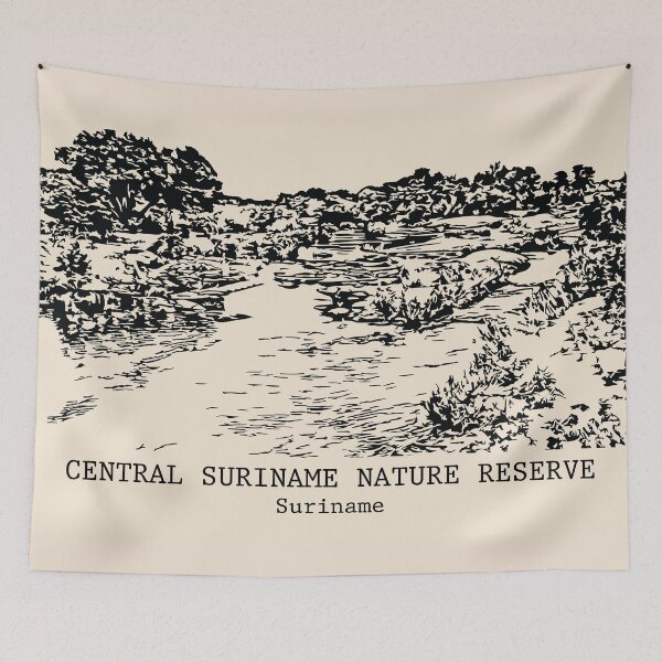 Item preview, Central Suriname Nature Reserve - Suriname designed and sold by Lakeric Cityscapes.