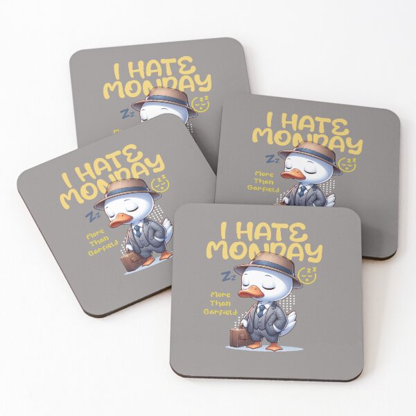 Item preview, I Hate Mondays More Than Garfield T-Shirt – Funny Monday Sarcasm Tee designed and sold by GeniePixel.