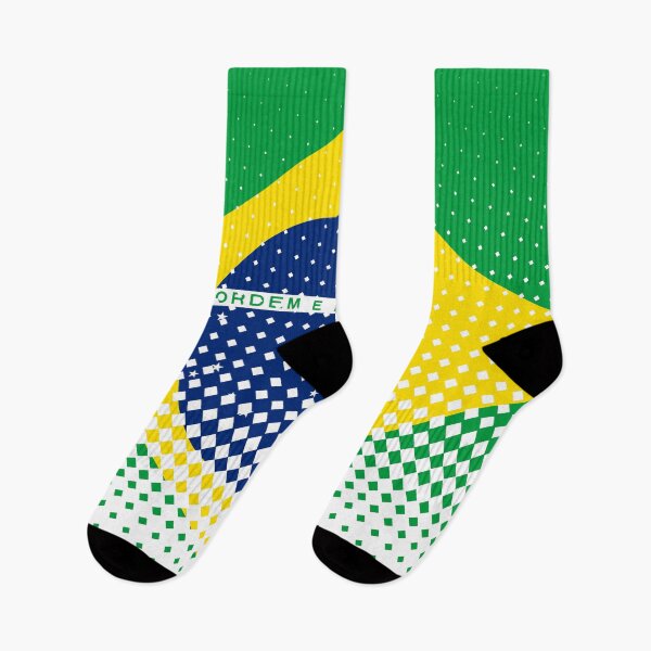 Item preview, Flag Of Brazil With Halftone Effect designed and sold by Almdrs.