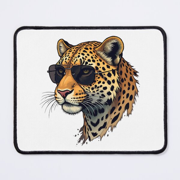 Item preview, Leopard wearing sunglasses designed and sold by Danh Style.