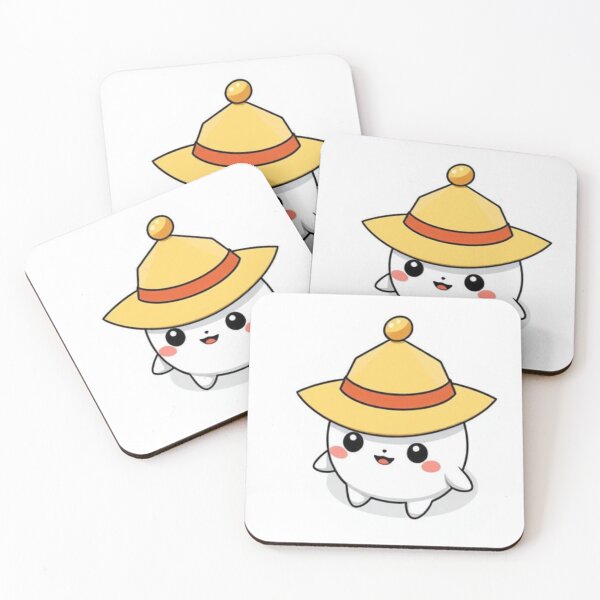 Item preview, Cute Cartoon Character Wearing a Straw Hat designed and sold by creative cloud.