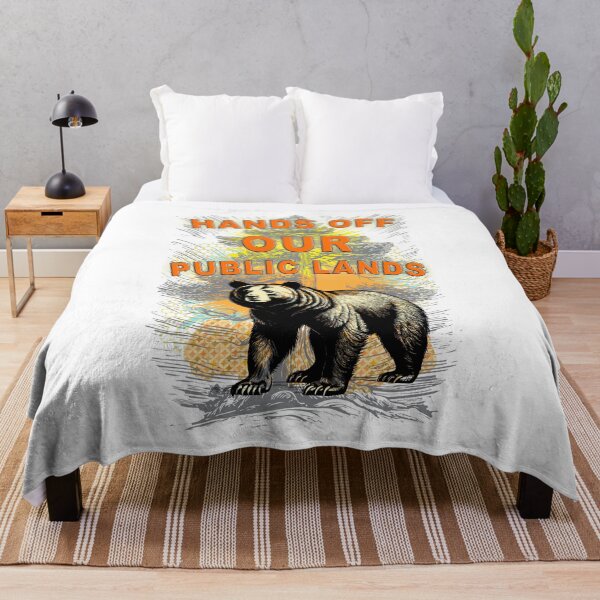 Item preview, Hands Off Our Public Lands: Black Bear designed and sold by Chowdershouter.