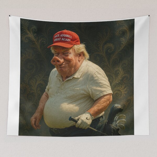 Item preview, Felon 47: Swine of Mar-a-Lardo designed and sold by Angry Creamsicle.