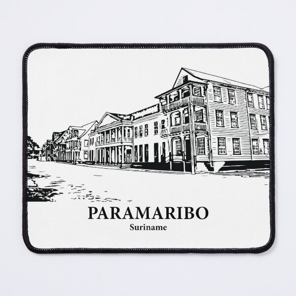 Item preview, Paramaribo - Suriname designed and sold by Lakeric Cityscapes.