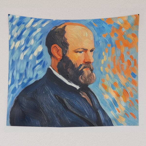 Item preview, James A. Garfield | Post-impressionist painting style designed and sold by ComicsFactory.
