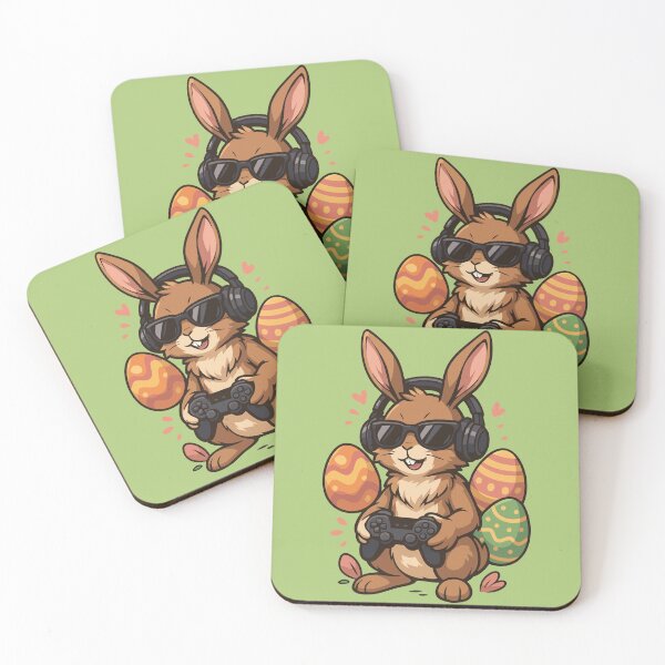 Item preview, Easter Bunny Gamer designed and sold by TomFrontierArt.