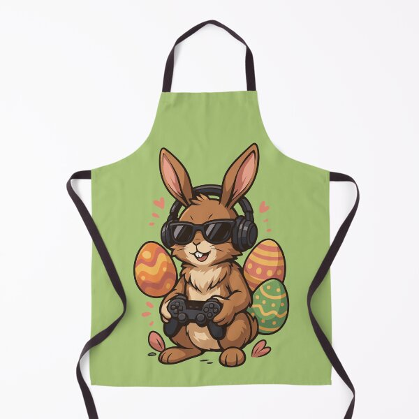 Item preview, Easter Bunny Gamer designed and sold by TomFrontierArt.