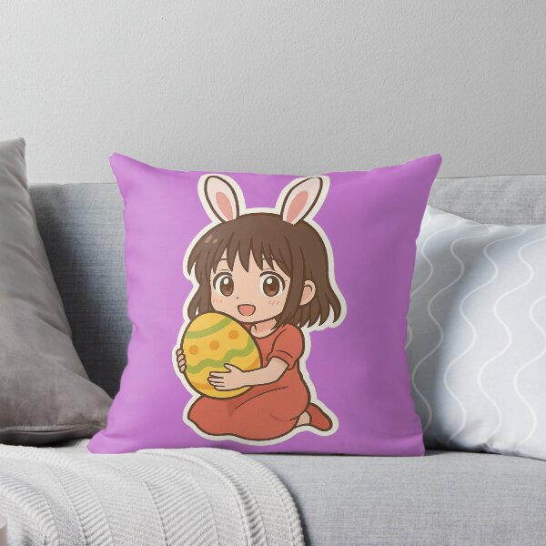 Item preview, Japanese anime-style Easter girl holding an egg designed and sold by KokeCouture.