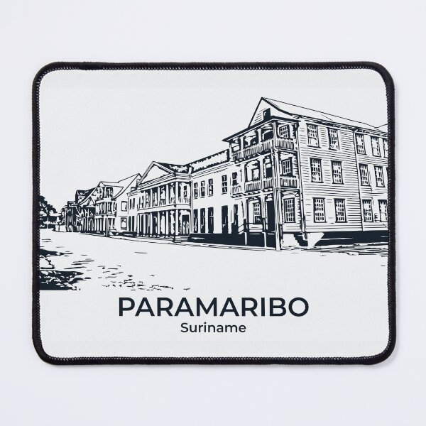 Item preview, Paramaribo - Suriname designed and sold by Lakeric Cityscapes.