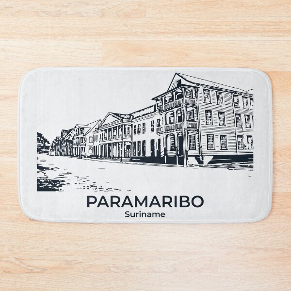 Item preview, Paramaribo - Suriname designed and sold by Lakeric Cityscapes.