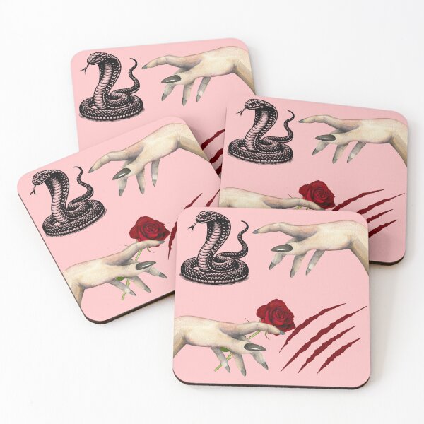 Item preview, The Rose Snake of Markings designed and sold by Gemini Dazzling Arts.