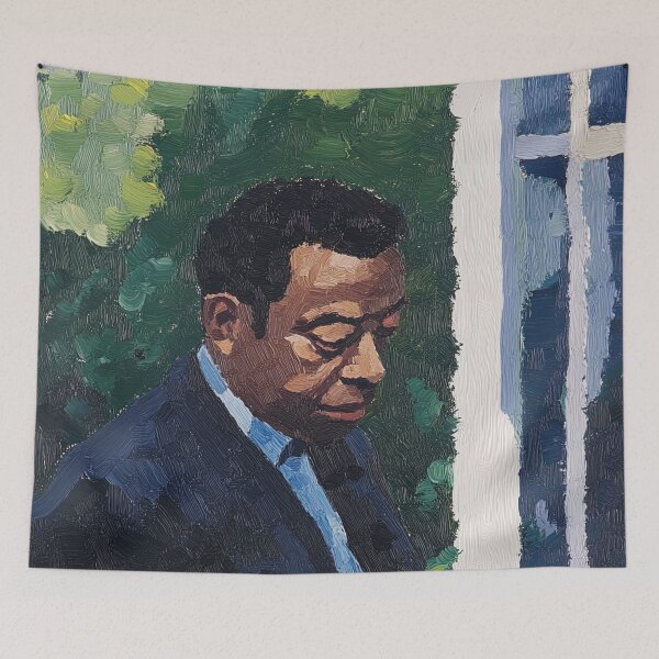Item preview, James Baldwin | Post-impressionist painting style designed and sold by ComicsFactory.