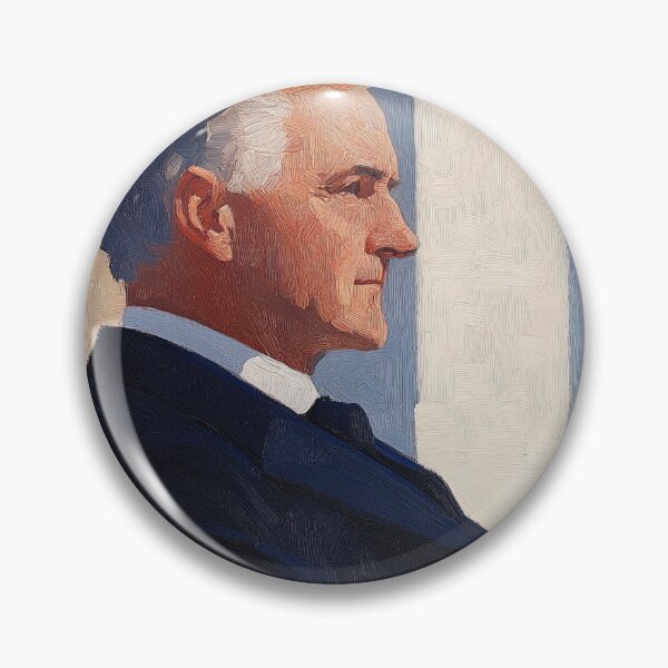 Item preview, James Buchanan | Post-impressionist painting style designed and sold by ComicsFactory.