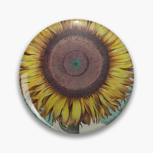 Artikelvorschau, Große Sonnenblume entworfen und verkauft von 19th Century in Color.