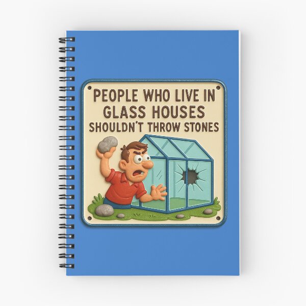 Item preview, Stones and Glass Houses – Humor with a Message designed and sold by Girih.