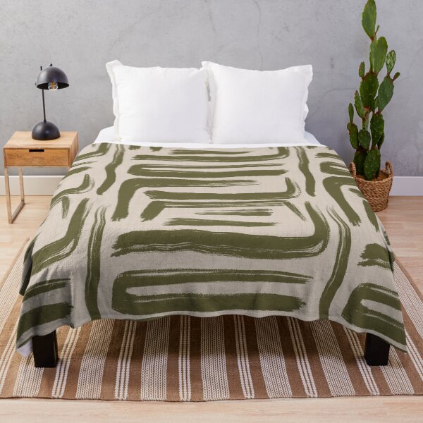 Item preview, Olive Brushstrokes – Abstract Minimal designed and sold by susycosta.