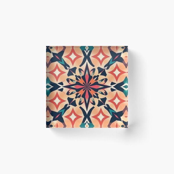 Item preview, Colorful Geometric, decorative pattern  designed and sold by Dogandesighn.