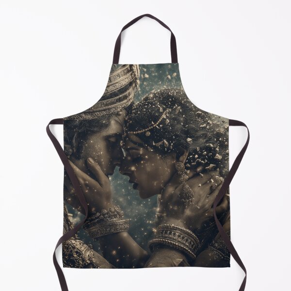 Item preview, Surreal Depiction of Shiva and Shakti - Divine Cosmic Art designed and sold by Mystikos Art.