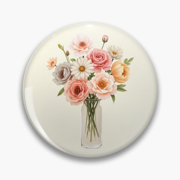Item preview, Flowers bouquet roses floral retro vintage aesthetic botanic designed and sold by anrecat.