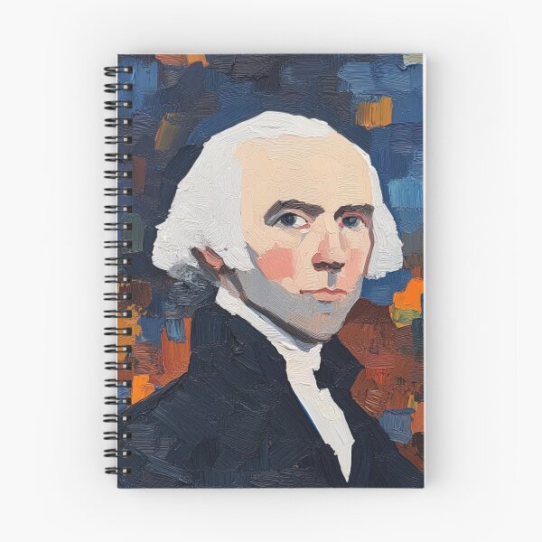 Item preview, James Madison | Post-impressionist painting style designed and sold by ComicsFactory.