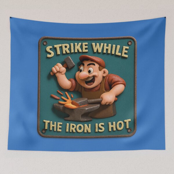 Item preview, Forging iron – timing is crucial designed and sold by Girih.